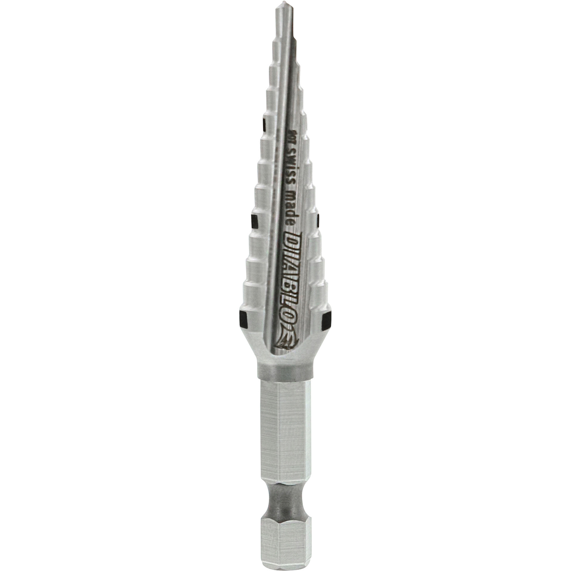 Diablo Step Drill Bit, 13 Step, 1/2in., Model# DSD0500S13